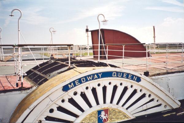 Medway Queen - paddle wheel