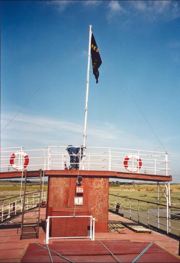 medway Queen - on deck