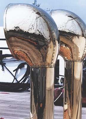 HMS Warrior - vents