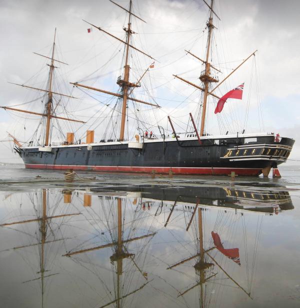HMS Warrior - Port side