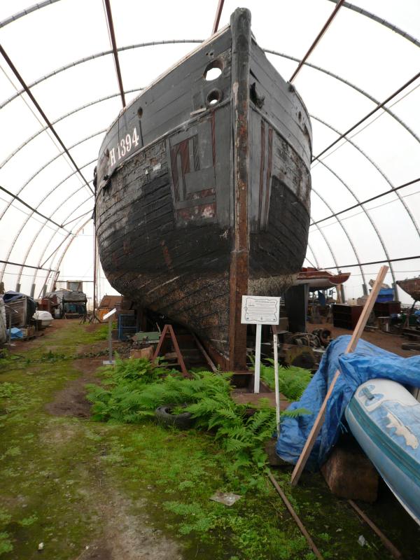 City of Edinboro' out of the water