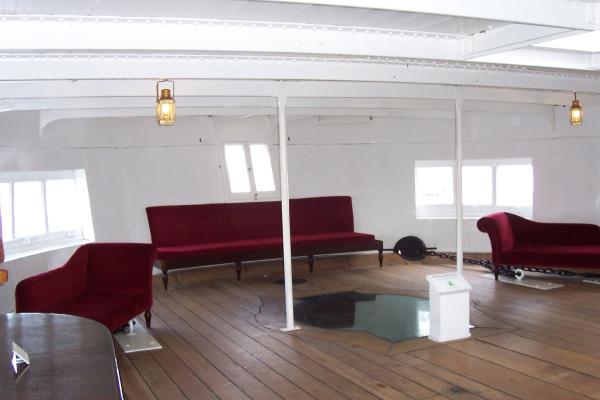 HMS Gannet - below deck