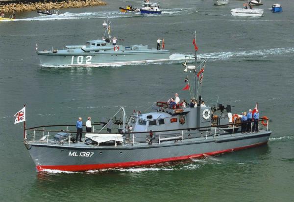 HMS Medusa on her way