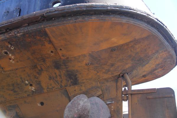 Portwey - heavy pitting under the counter