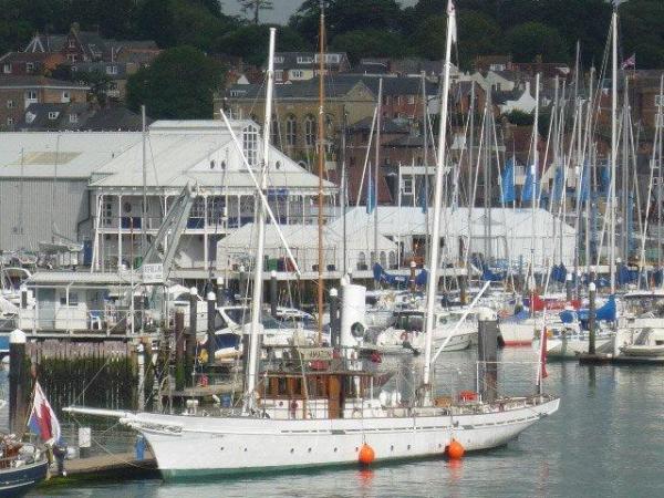 Amazon - taken from IOW ferry, Jul 2012