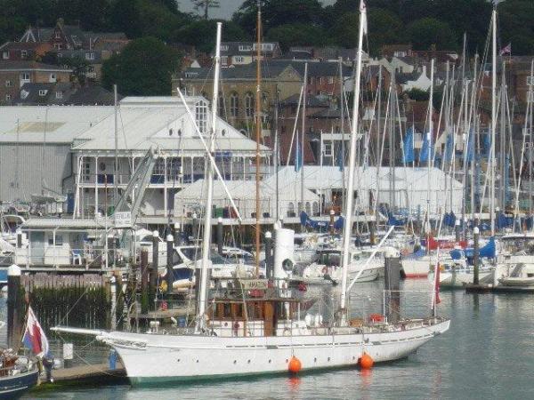 Amazon - taken from IOW ferry, Jul 2012