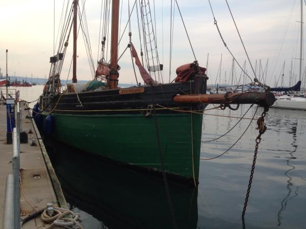 Provident - bow. In Brixham