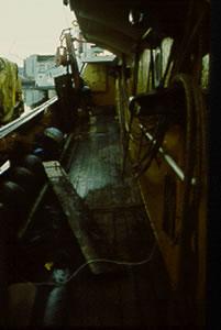 ROSS TIGER - Wear on main deck.