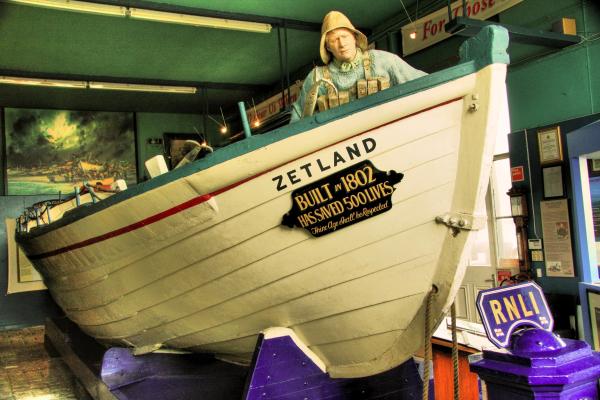 Zetland - showing correct plaque date 1802