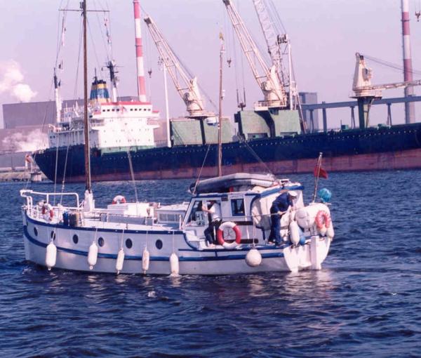 LAMOUETTE - port side, 28 May 1994 at VE Day Parade in Portsmouth. Ref: Assoc Docs.