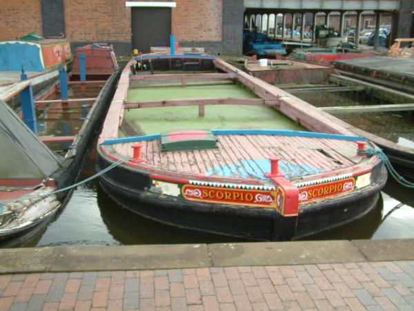 Scorpio - bow view looking aft