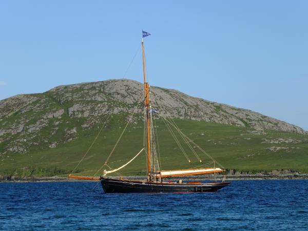 Photo Comp 2012 entry: Mascotte - at anchor, Vatersay
