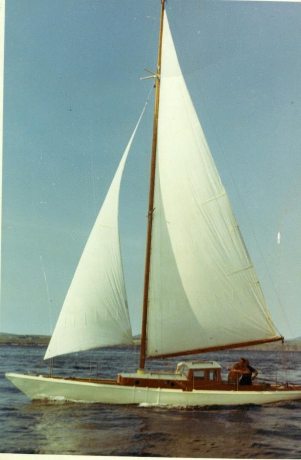 White Rose - port side view