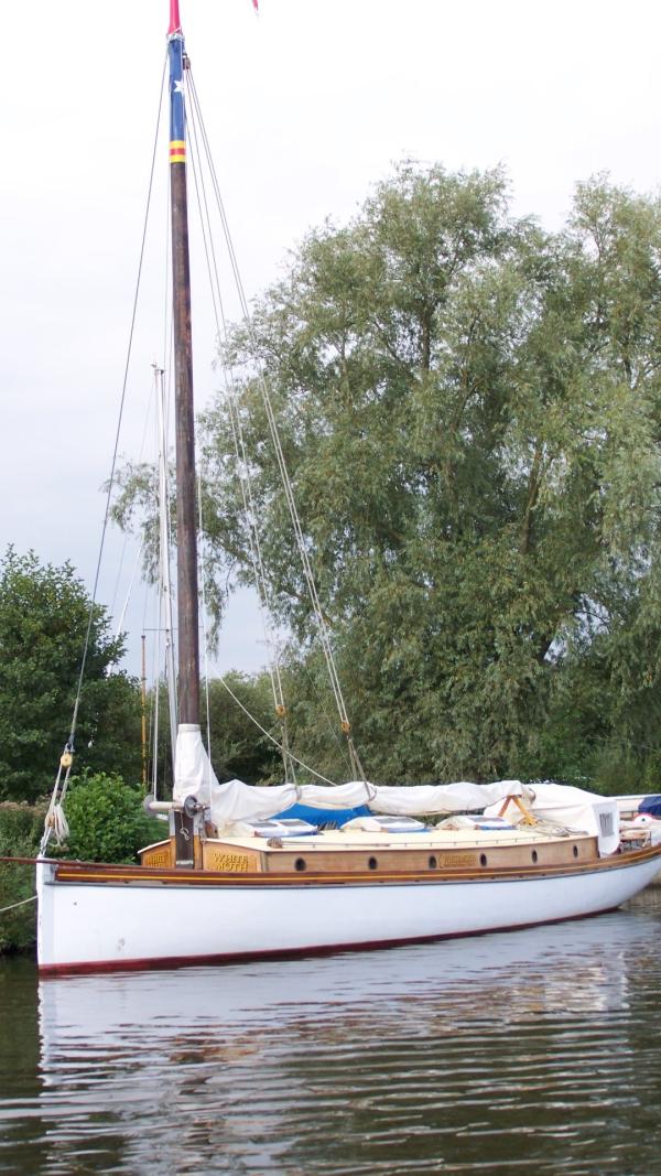 White Moth near Horning, port bow
