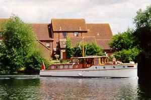 ST JOAN - underway. Starboard side.