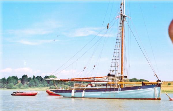 Pembeth of Clyde in Woodbridge - starboard side