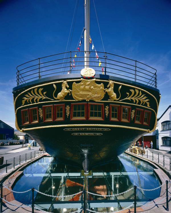 ss Great Britain - stern view