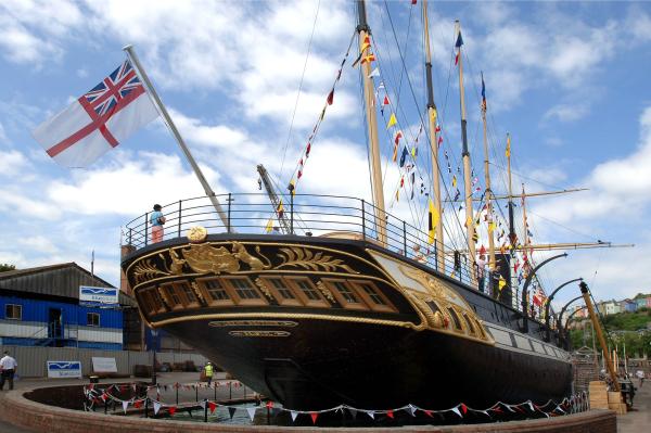 ss Great Britain - stern view