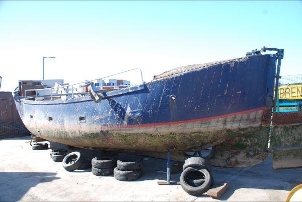 starboard side view