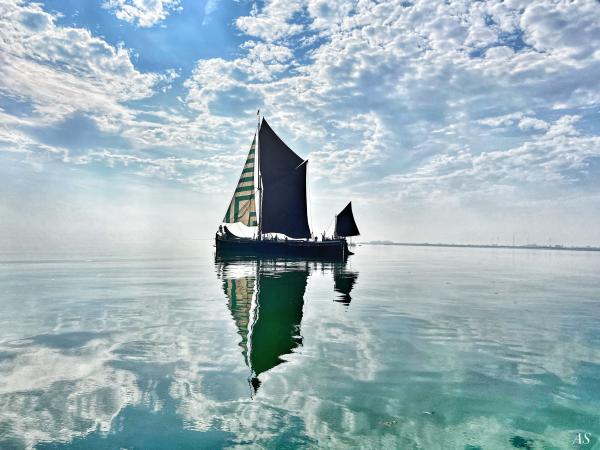 Barge Reflections