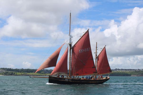 Pilgrim of Brixham at Brixham Heritage Regatta