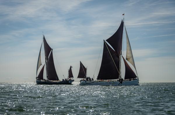 Sailing away