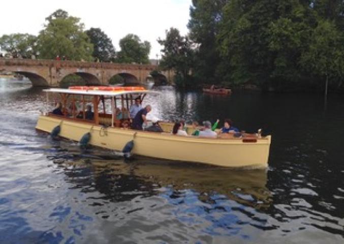 Lily - underway on the Avon