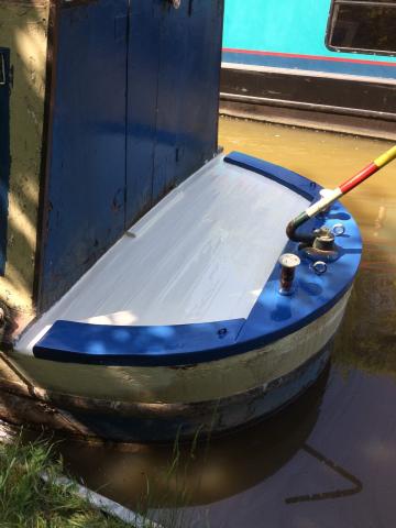 Don - restored and repainted stern