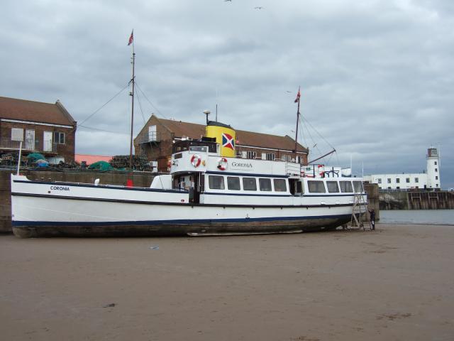 Coronia - beached in Scarborough 13 March 2008