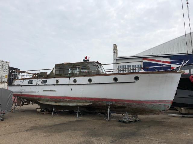 Silver Ghost II - being made ready to strip down for a full refit June 2018