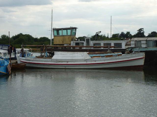 Stadats - starboard view, moored, Aug 2018