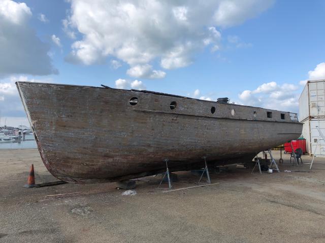 Silver Ghost II - stripped off ready for restoration Aug 2018