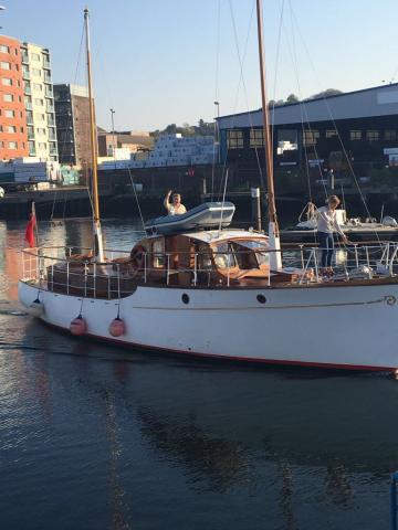 Shianne in Ipswich Haven Marina