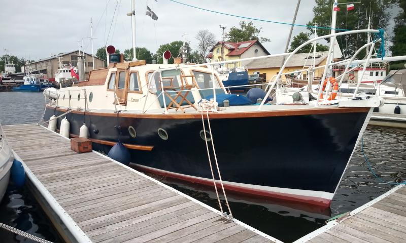 Kernow - moored in Poland
