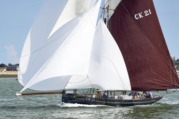 Photo Comp 2018 entry - Maria at the Colne Smack and Barge Match, by Sandy Miller