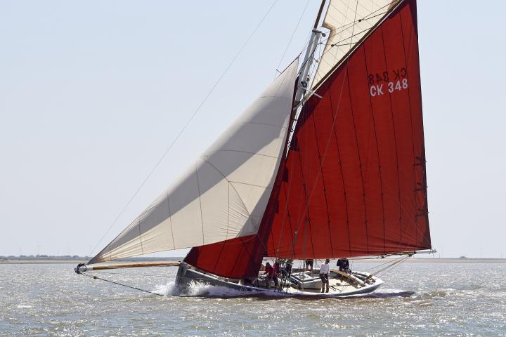 Photo Comp 2018 entry - My Alice at Rowhedge Regatta, by Sandy Miller