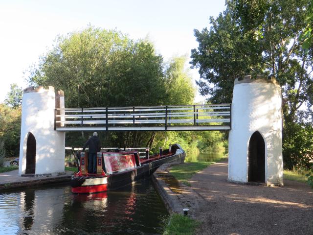 Photo Comp 2018 entry - NB navigating Drayton Swivel Bridge, by Isobel Turner