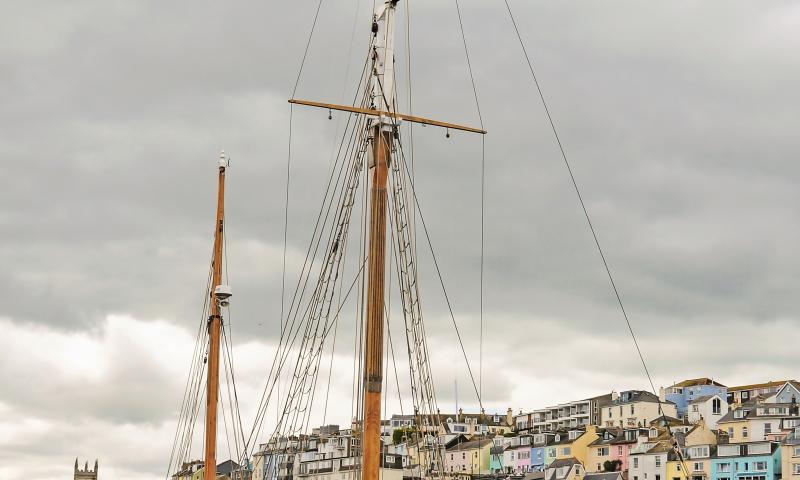 Photo Comp 2018 entry - Pilgrim in Brixham Harbour, by Steve McMillan