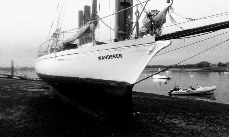 Wanderer II prior to restoration