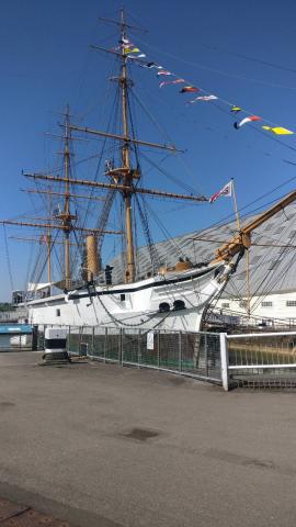 Photo Comp 2018 entry - HMS Gannet, by Daniel Kass