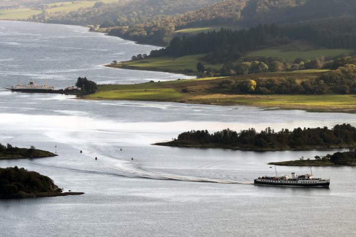 Photo Comp 2018 entry - MV Balmoral navigates the Kyles of Bute, by Paul Russell