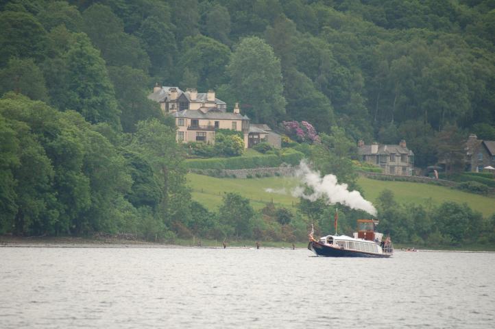 Photo Comp 2018 entry - SY Gondola leaving Brantwood, by Alex Stewart