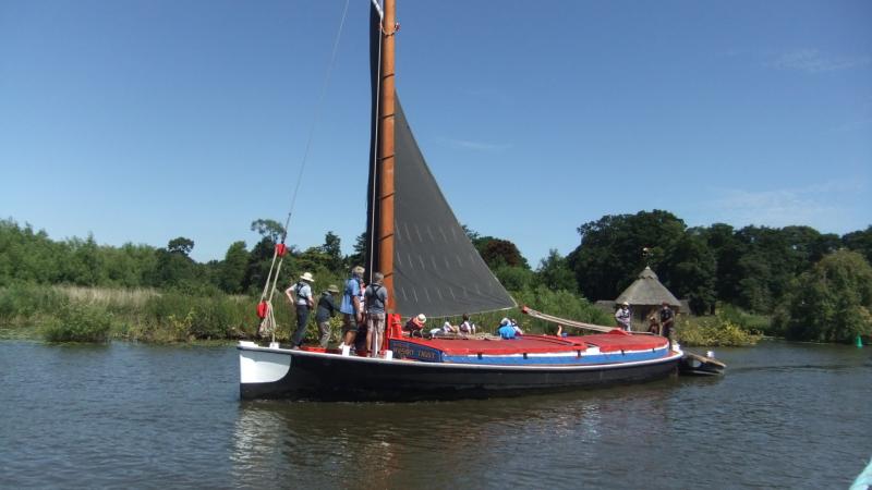 Photo Comp 2018 entry - Wherry Albion on the River Bure, by David Milham