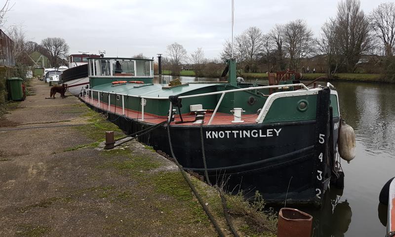 Knottingley - moored