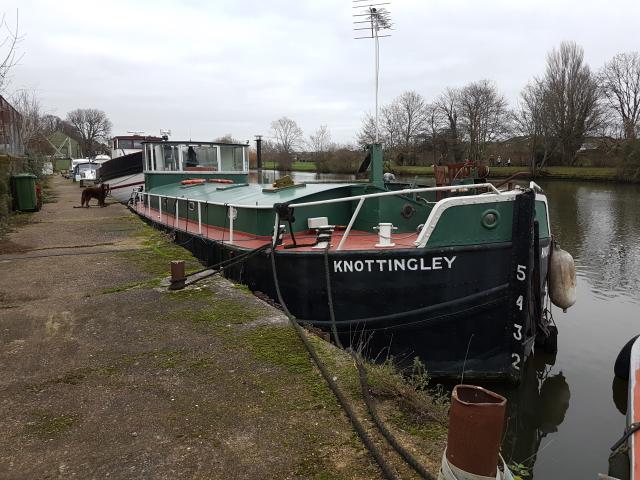 Knottingley - moored