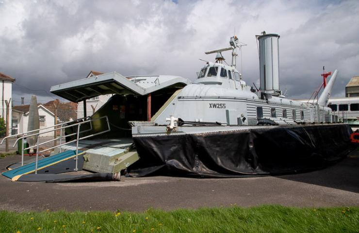 BH7 - on display at Hovercraft Museum