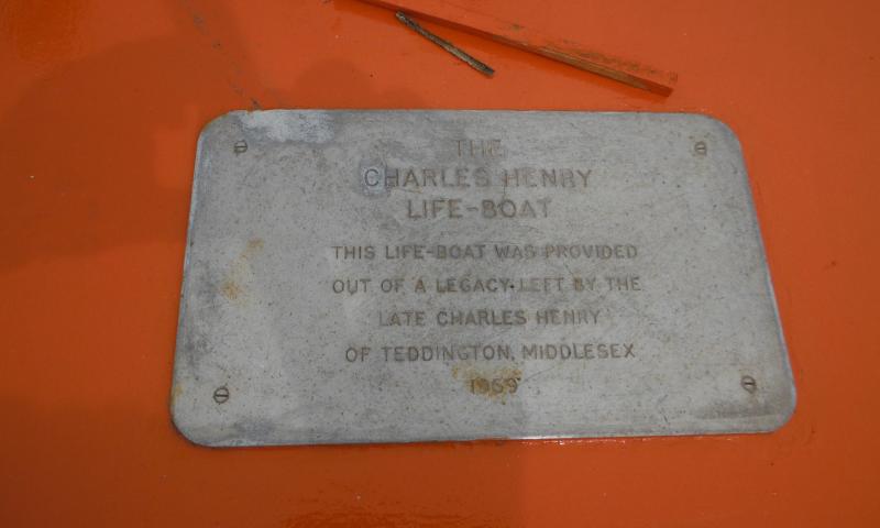 Charles Henry - legacy plaque