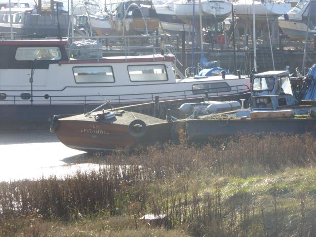 New Britannic - stern, Conyer Quay Feb 2019