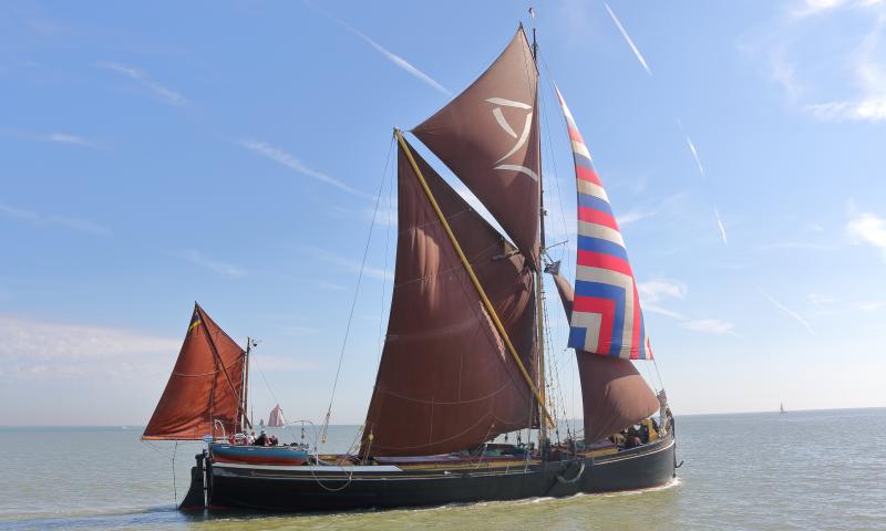 Lady Daphne - under sail