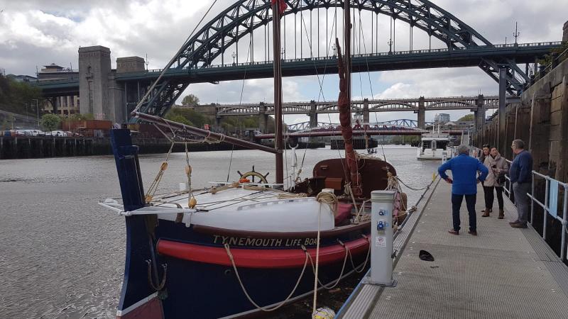 Henry Frederick Swan - Newcastle quayside